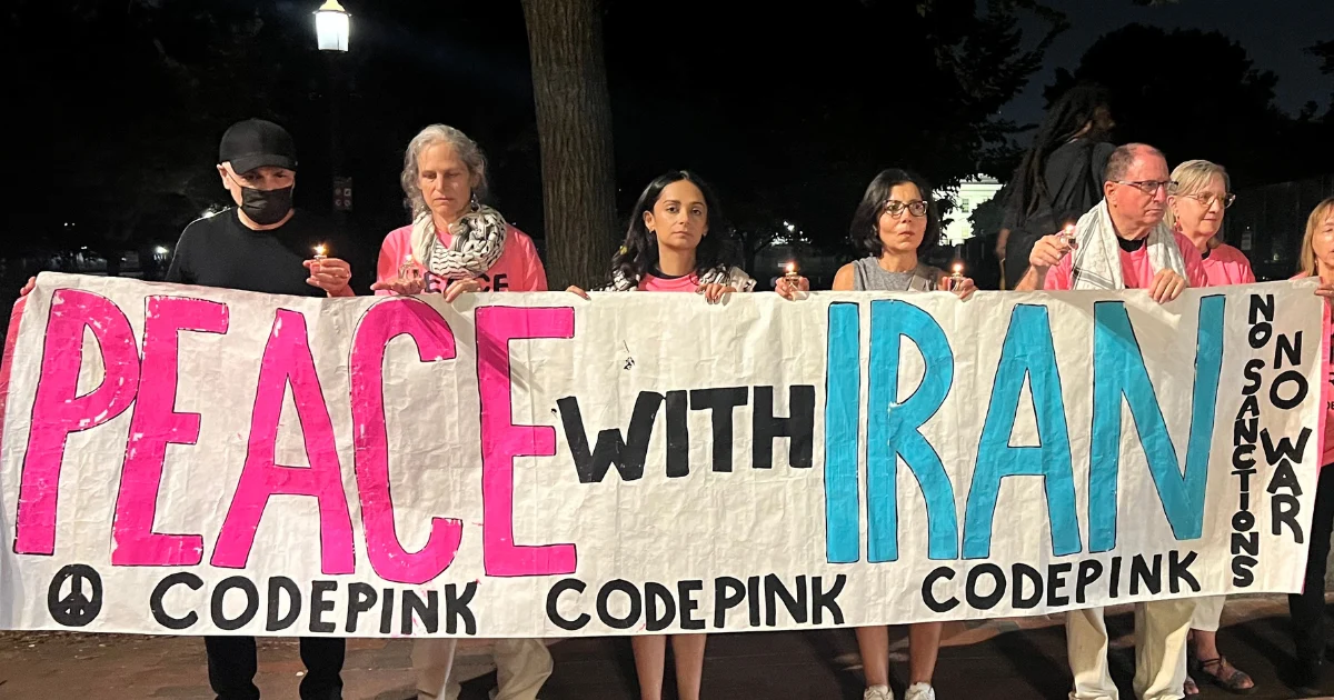 Codepink protests